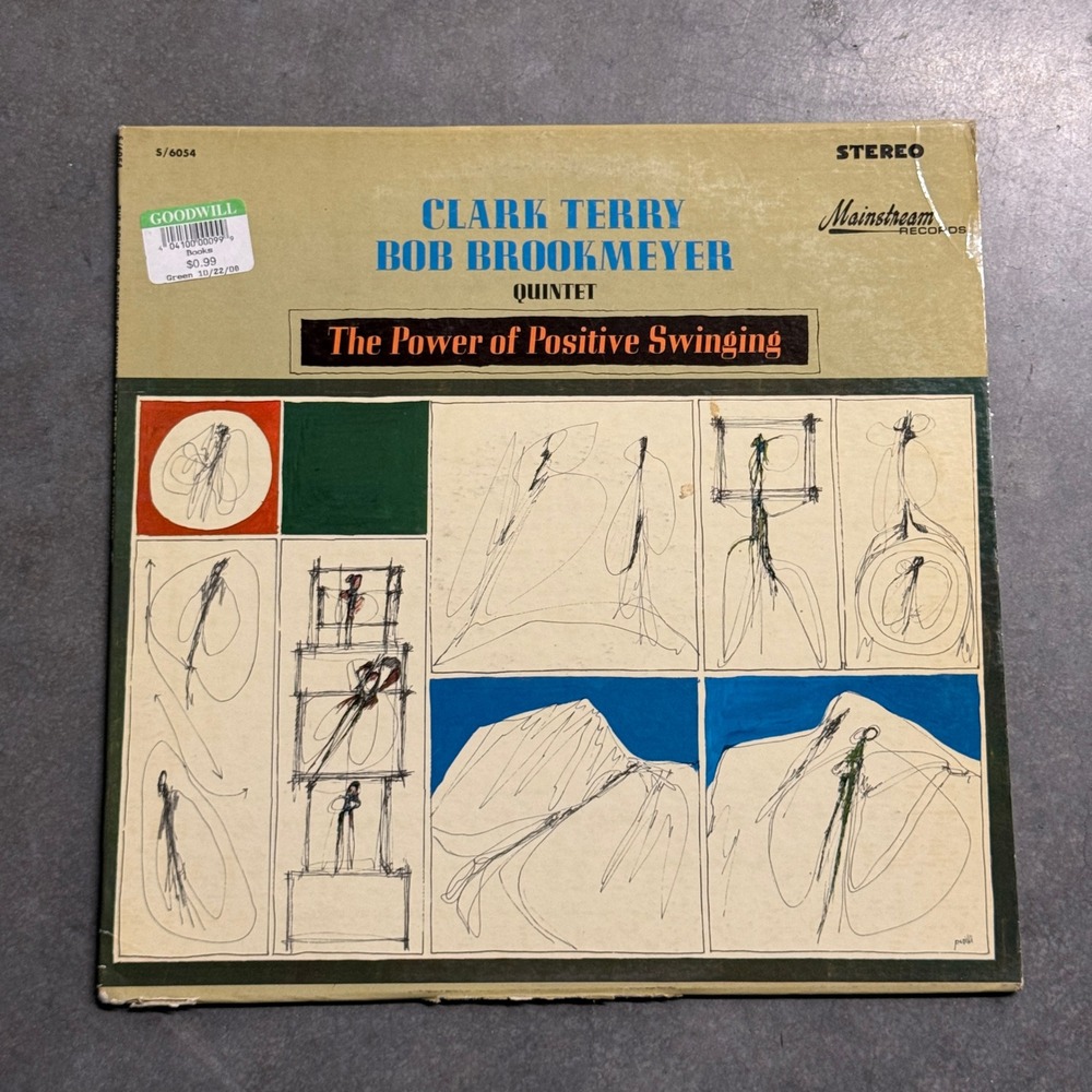 Clark Terry Bob Brookmeyer The Power of Positive Swinging Vinyl LP S/6054